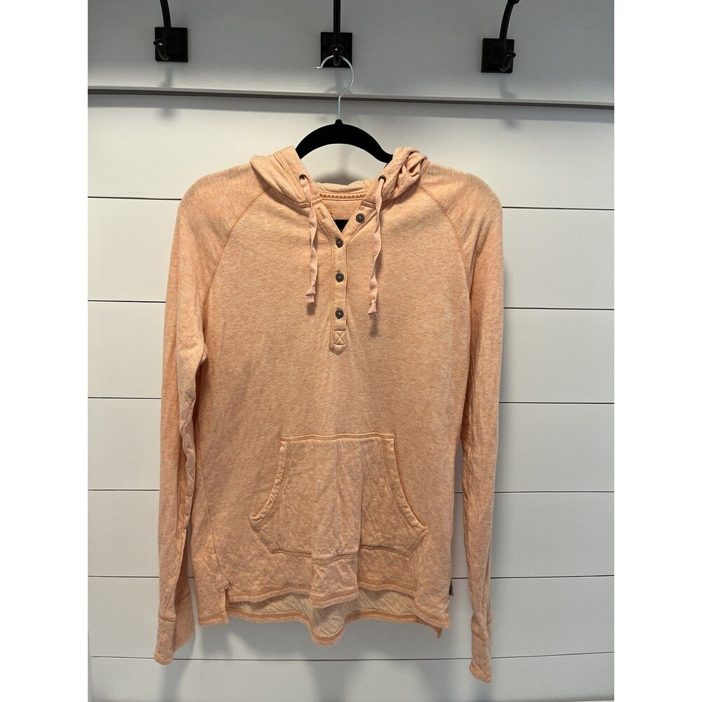 Carhartt Womens Pondera Shirt Hoodie Fresh Peach Size Small 4/6